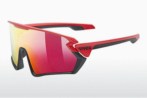 धूप का चश्मा UVEX SPORTS sportstyle 231 red black mat