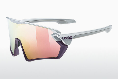 धूप का चश्मा UVEX SPORTS sportstyle 231 silver plum mat