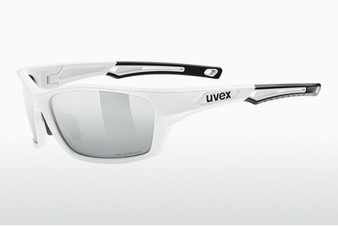 धूप का चश्मा UVEX SPORTS sportstyle 232 P white mat