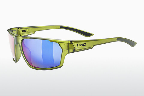 धूप का चश्मा UVEX SPORTS sportstyle 233 P green mat