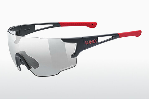 धूप का चश्मा UVEX SPORTS sportstyle 804 V black mat red