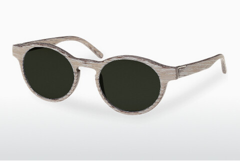 Ophthalmic Glasses Wood Fellas Flaucher (10754 chalk oak/green)